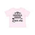 thumbnail image 1 of Inktastic Grandma Grandpa Love Me Arrow Boys or Girls Toddler T-Shirt, 1 of 5