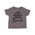 thumbnail image 1 of Inktastic Grandma Grandpa Love Me Arrow Boys or Girls Toddler T-Shirt, 1 of 5