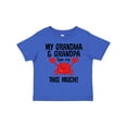 thumbnail image 1 of Inktastic Grandma Grandpa Love Me Boys Boys or Girls Toddler T-Shirt, 1 of 5