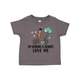 thumbnail image 1 of Inktastic Grandma Grandpa Love Me Boys Toddler T-Shirt, 1 of 5