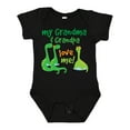 thumbnail image 1 of Inktastic Grandma Grandpa Love Me Dinosaurs Boys Baby Bodysuit, 1 of 5