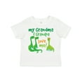 thumbnail image 1 of Inktastic Grandma Grandpa Love Me Dinosaurs Boys Toddler T-Shirt, 1 of 5