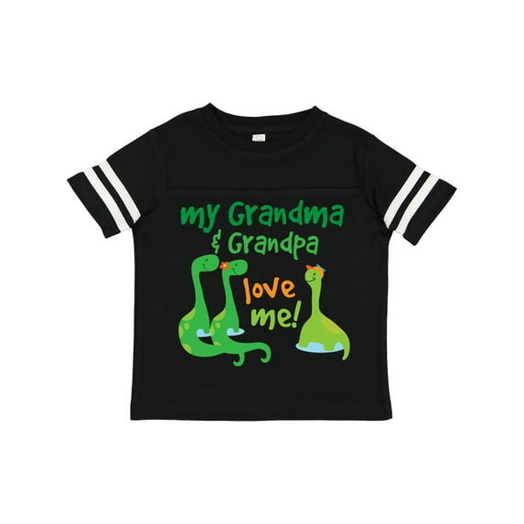 Inktastic Grandma Grandpa Love Me Dinosaurs Boys Toddler T-Shirt