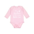 thumbnail image 1 of Inktastic Grandma Grandpa Love Me Girls Boys or Girls Long Sleeve Baby Bodysuit, 1 of 5