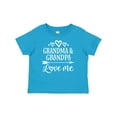 thumbnail image 1 of Inktastic Grandma Grandpa Love Me Grandchild Boys or Girls Baby T-Shirt, 1 of 5