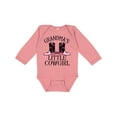 thumbnail image 1 of Inktastic Grandma Little Cowgirl Baby Clothes Girls Long Sleeve Baby Bodysuit, 1 of 5