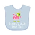 thumbnail image 1 of Inktastic Grandma Little Love Bug Grandchild Girls Baby Bib, 1 of 4