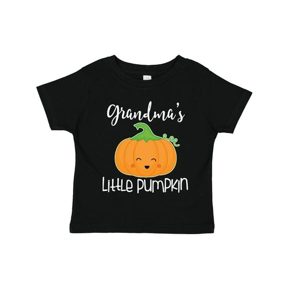 Inktastic Grandma Little Pumpkin Halloween Boys or Girls Toddler T-Shirt
