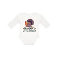 thumbnail image 1 of Inktastic Grandma Little Turkey Thanksgiving Boys or Girls Long Sleeve Baby Bodysuit, 1 of 5
