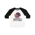 thumbnail image 1 of Inktastic Grandma Little Turkey Thanksgiving Boys or Girls Toddler T-Shirt, 1 of 5