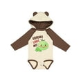 thumbnail image 1 of Inktastic Grandma Loves Me Cute Turtle Boys or Girls Long Sleeve Baby Bodysuit, 1 of 5