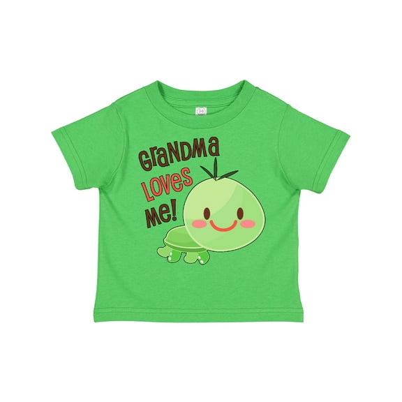 Inktastic Grandma Loves Me- Cute Turtle Boys or Girls Toddler T-Shirt