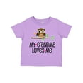 thumbnail image 1 of Inktastic Grandma Loves Me Girls Owl Girls Toddler T-Shirt, 1 of 5