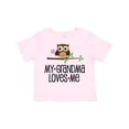 thumbnail image 1 of Inktastic Grandma Loves Me Girls Owl Girls Toddler T-Shirt, 1 of 5