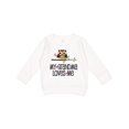 thumbnail image 1 of Inktastic Grandma Loves Me Girls Owl Toddler Sweatshirt, 1 of 4