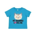 thumbnail image 1 of Inktastic Grandma Loves Me Girls Toddler T-Shirt, 1 of 5