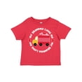 thumbnail image 1 of Inktastic Grandma Loves Me Valentine Truck Kids Boys or Girls Toddler T-Shirt, 1 of 5