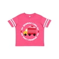 thumbnail image 1 of Inktastic Grandma Loves Me Valentine Truck Kids Boys or Girls Toddler T-Shirt, 1 of 5