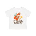 thumbnail image 1 of Inktastic Grandma Loves Me Woodland Fox Gift Boys or Girls Toddler T-Shirt, 1 of 5