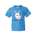 thumbnail image 1 of Inktastic Grandma Loves Me- bunny family Youth T-Shirt, 1 of 5