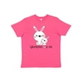 thumbnail image 1 of Inktastic Grandma Loves Me- bunny family Youth T-Shirt, 1 of 5