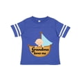 thumbnail image 1 of Inktastic Grandma Loves Me grandchild Boys Toddler T-Shirt, 1 of 5