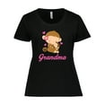 thumbnail image 1 of Inktastic Grandma Monkeys Women's Plus Size T-Shirt, 1 of 5