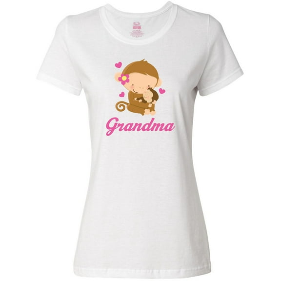 Inktastic Grandma Monkeys Women's T-Shirt