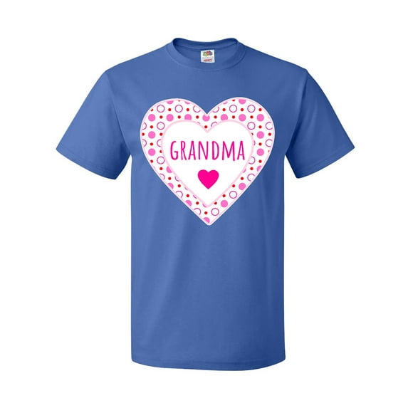 Inktastic Grandma Pink Valentine Hearts T-Shirt