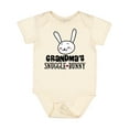 thumbnail image 1 of Inktastic Grandma Snuggle Bunny Easter Boys or Girls Baby Bodysuit, 1 of 5