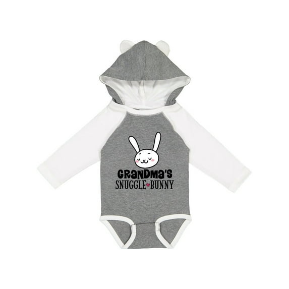 Inktastic Grandma Snuggle Bunny Easter Boys or Girls Long Sleeve Baby Bodysuit