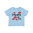 thumbnail image 1 of Inktastic Grandma Was Here Red Kisses Boys or Girls Baby T-Shirt, 1 of 5