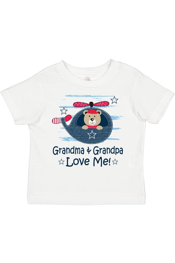 Grandma and Grandpa Love Me Boys Boys or Girls Toddler T-Shirt
