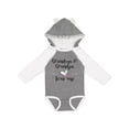 thumbnail image 1 of Inktastic Grandma and Grandpa Love Me Heart Grandchild Boys or Girls Long Sleeve Baby Bodysuit, 1 of 5