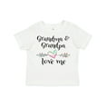 thumbnail image 1 of Inktastic Grandma and Grandpa Love Me Heart Grandchild Boys or Girls Toddler T-Shirt, 1 of 5