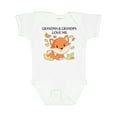 thumbnail image 1 of Inktastic Grandma and Grandpa Love Me Little Fox Boys or Girls Baby Bodysuit, 1 of 5
