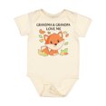 thumbnail image 1 of Inktastic Grandma and Grandpa Love Me Little Fox Boys or Girls Baby Bodysuit, 1 of 5