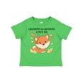 thumbnail image 1 of Inktastic Grandma and Grandpa Love Me- Little Fox Boys or Girls Toddler T-Shirt, 1 of 5