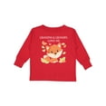 thumbnail image 1 of Inktastic Grandma and Grandpa Love Me- little fox Boys or Girls Long Sleeve Toddler T-Shirt, 1 of 5