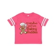 thumbnail image 1 of Inktastic Grandma and I Are Baking Buddies Boys or Girls Toddler T-Shirt, 1 of 5