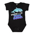thumbnail image 1 of Inktastic Grandma and I Are Beach Buddies Cute Dolphins Boys or Girls Baby Bodysuit, 1 of 5