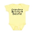 thumbnail image 1 of Inktastic Grandma is My Bestie Boys or Girls Baby Bodysuit, 1 of 5