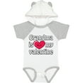thumbnail image 1 of Inktastic Grandma is My Valentine Boys or Girls Baby Bodysuit, 1 of 5
