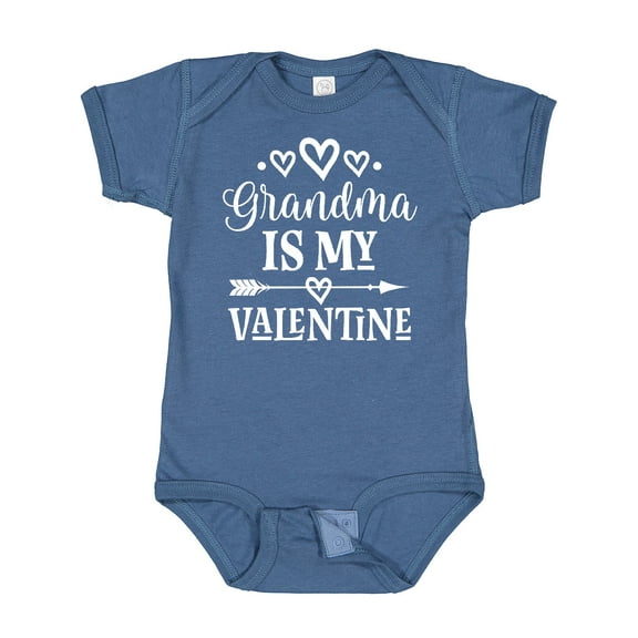 Inktastic Grandma is My Valentine Boys or Girls Baby Bodysuit