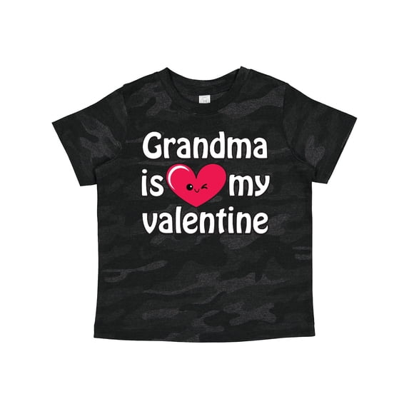 Inktastic Grandma is My Valentine Boys or Girls Toddler T-Shirt