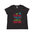 thumbnail image 1 of Inktastic Grandma is Never Too Old to Be Excited for Christmas Women's Plus Size T-Shirt, 1 of 5