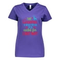 thumbnail image 1 of Inktastic Grandma is Never too Old to be Excited for Christmas Women's V-Neck T-Shirt, 1 of 5