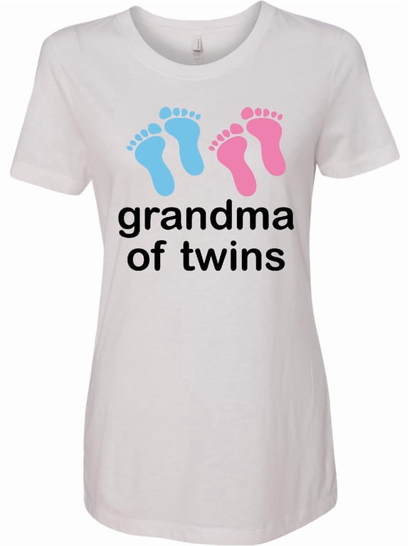 Grandma of Twins Boy Girl Women's T-Shirt