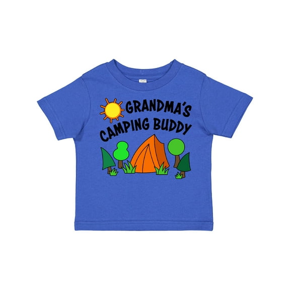 Inktastic Grandma's Camping Buddy Boys or Girls Toddler T-Shirt