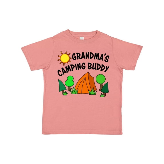 Inktastic Grandma's Camping Buddy Boys or Girls Toddler T-Shirt